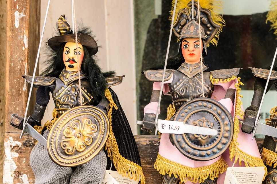 The Sicilian Puppet theatre